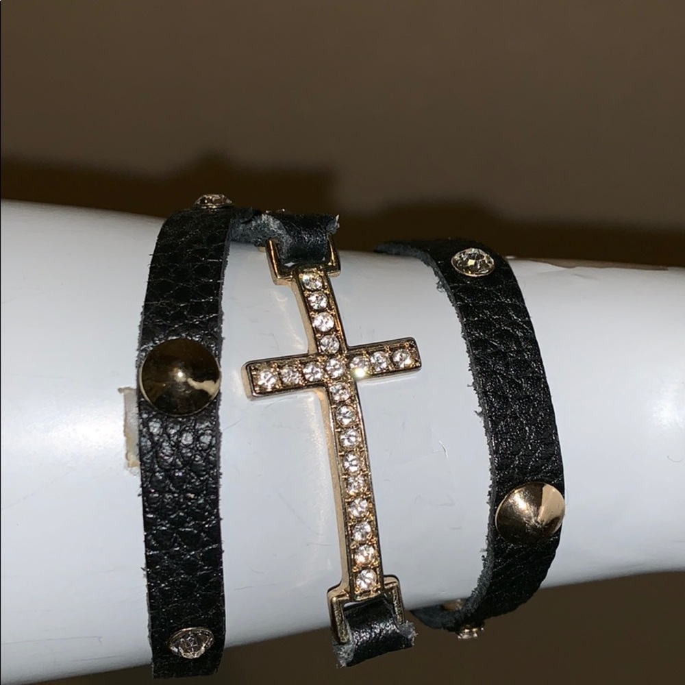 Cross Wrap Bracelet